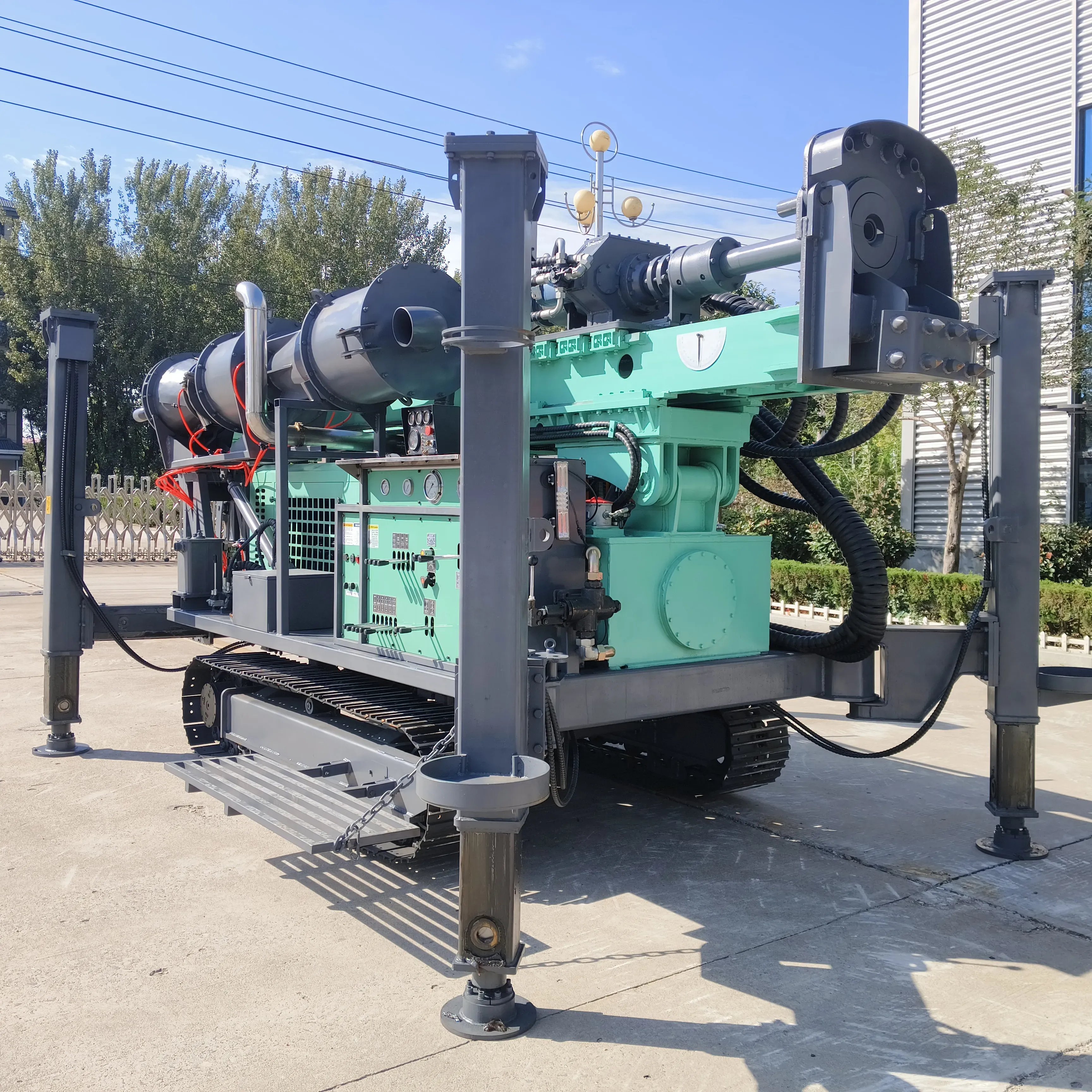 Reverse Circulation Automatic Rod Changing Drilling Machine