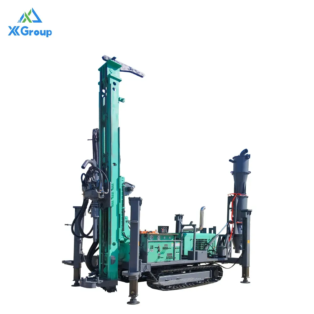 Reverse Circulation Pneumatic Exploration Sampling RC Drilling Rig