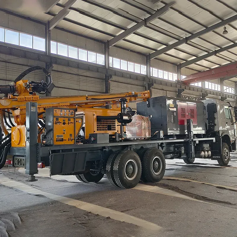 Reverse Circulation Pneumatic Exploration Sampling RC Drilling Rig