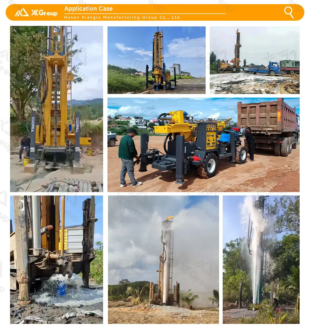 260 300 350 400 500 600 800 1000m water well drilling rig