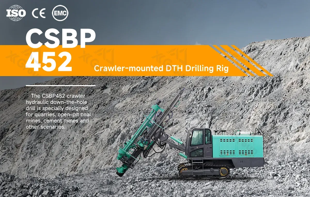 Blasting Holes Drilling Rig