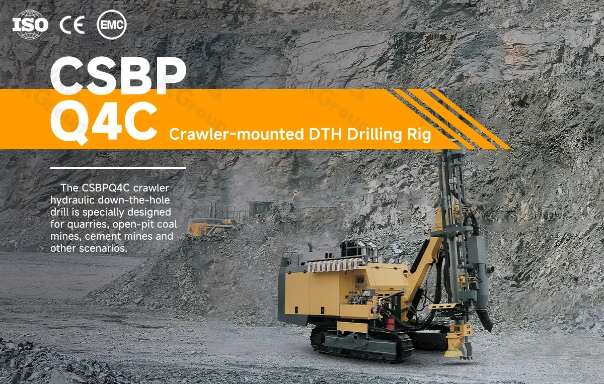 Blasting Holes Drilling Rig