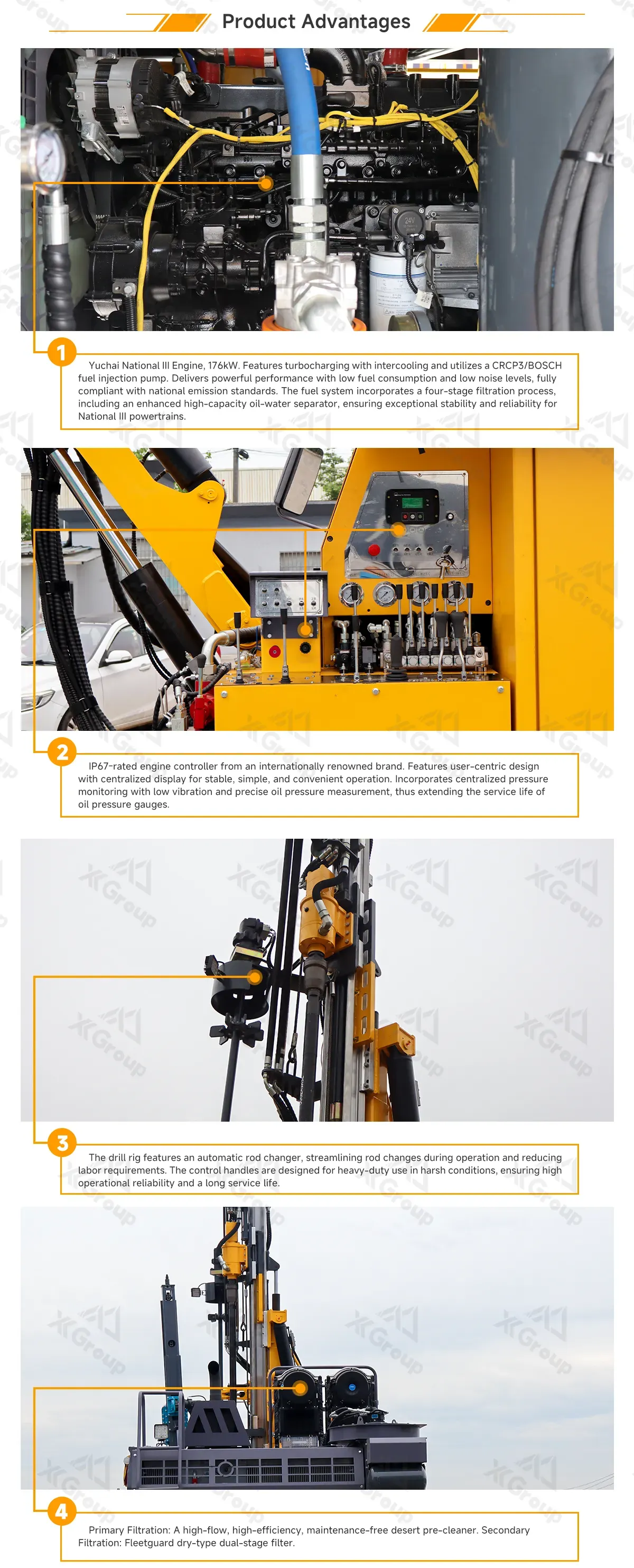 Blasting Holes Drilling Rig