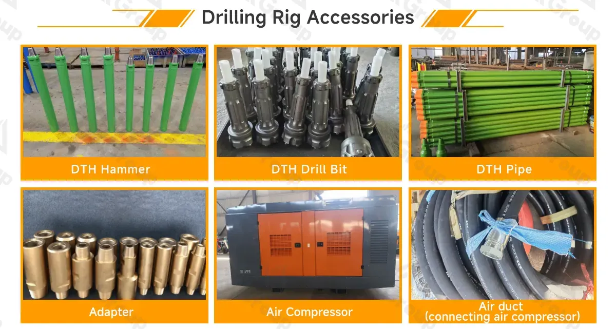 Blasting Holes Drilling Rig