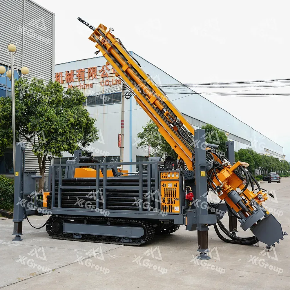 Reverse Circulation Automatic Rod Changing Drilling Machine