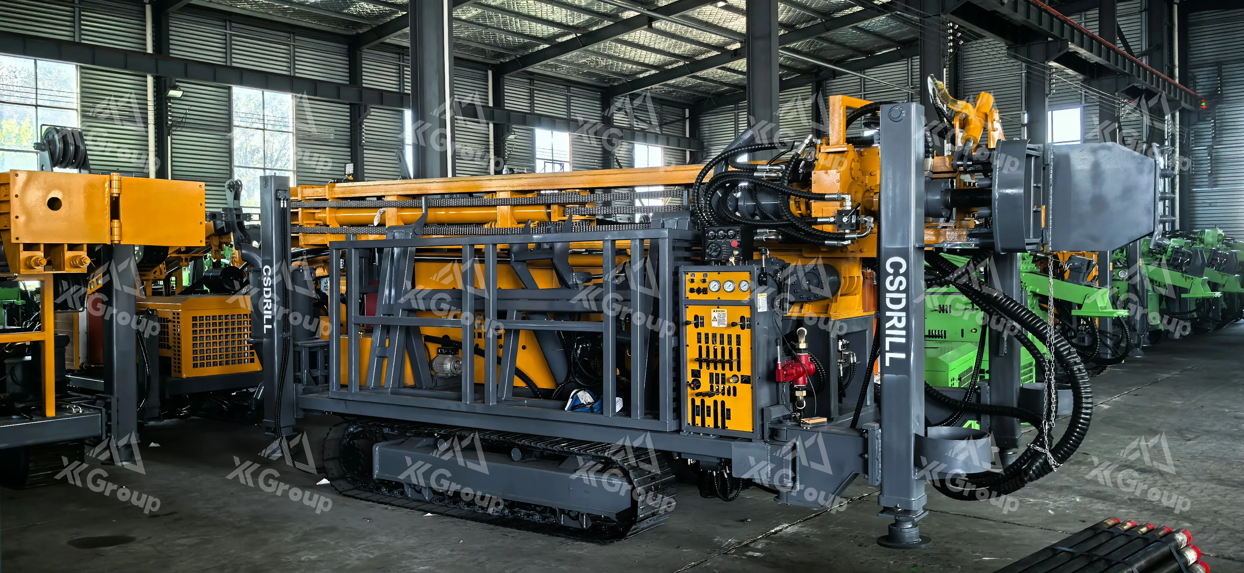 Reverse Circulation Automatic Rod Changing Drilling Machine