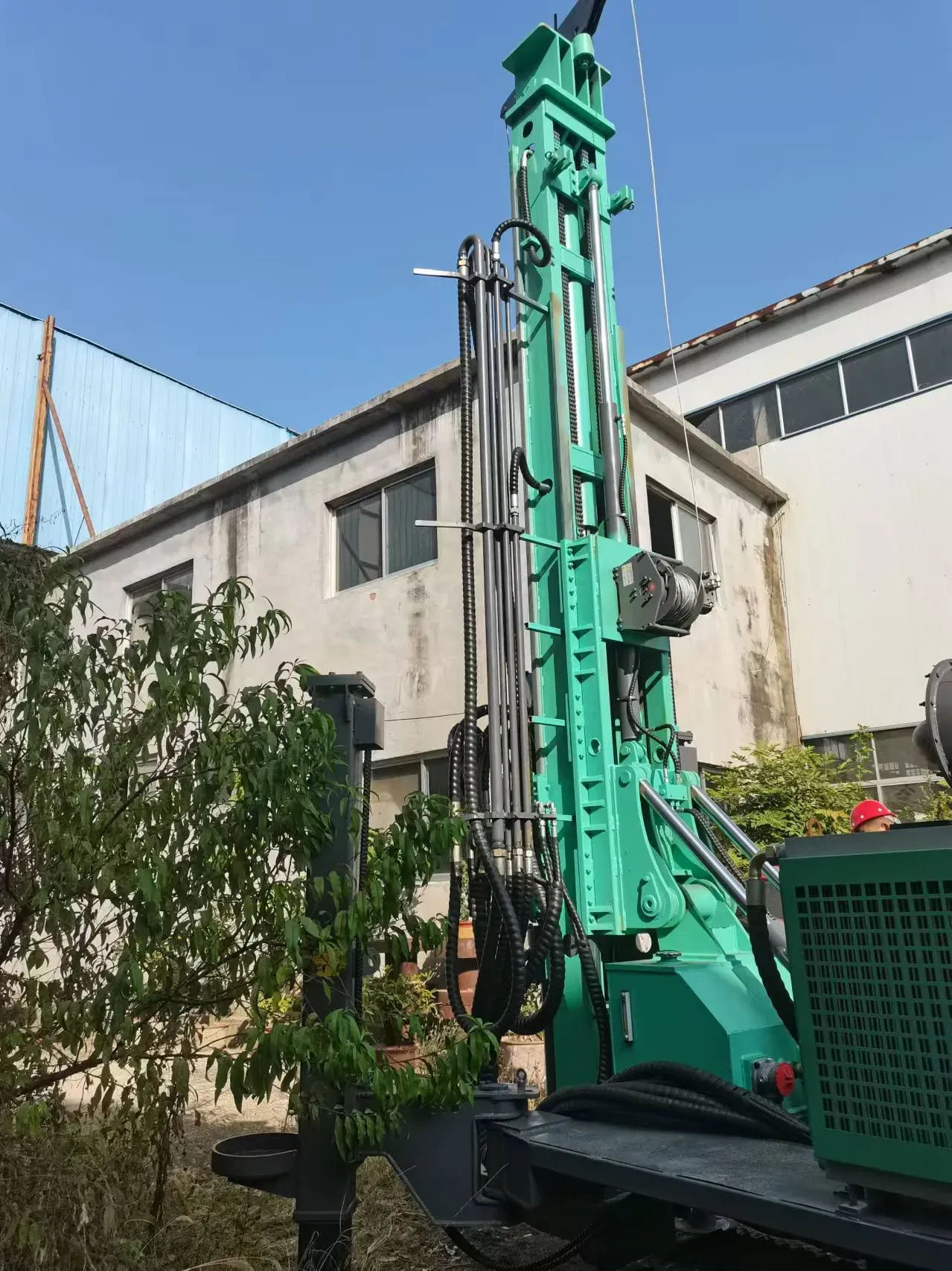 Reverse Circulation Automatic Rod Changing Drilling Machine