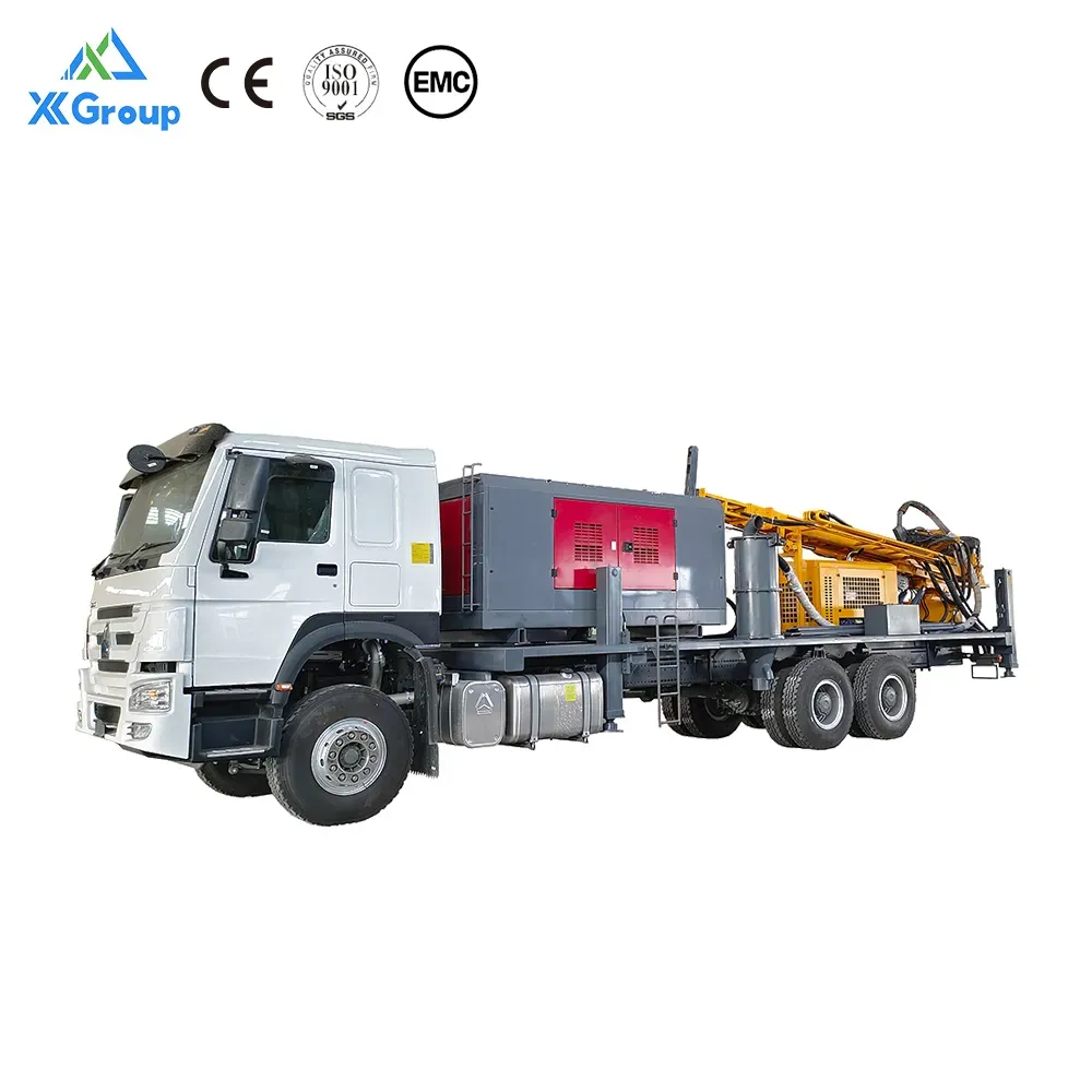 Reverse Circulation Pneumatic Exploration Sampling RC Drilling Rig