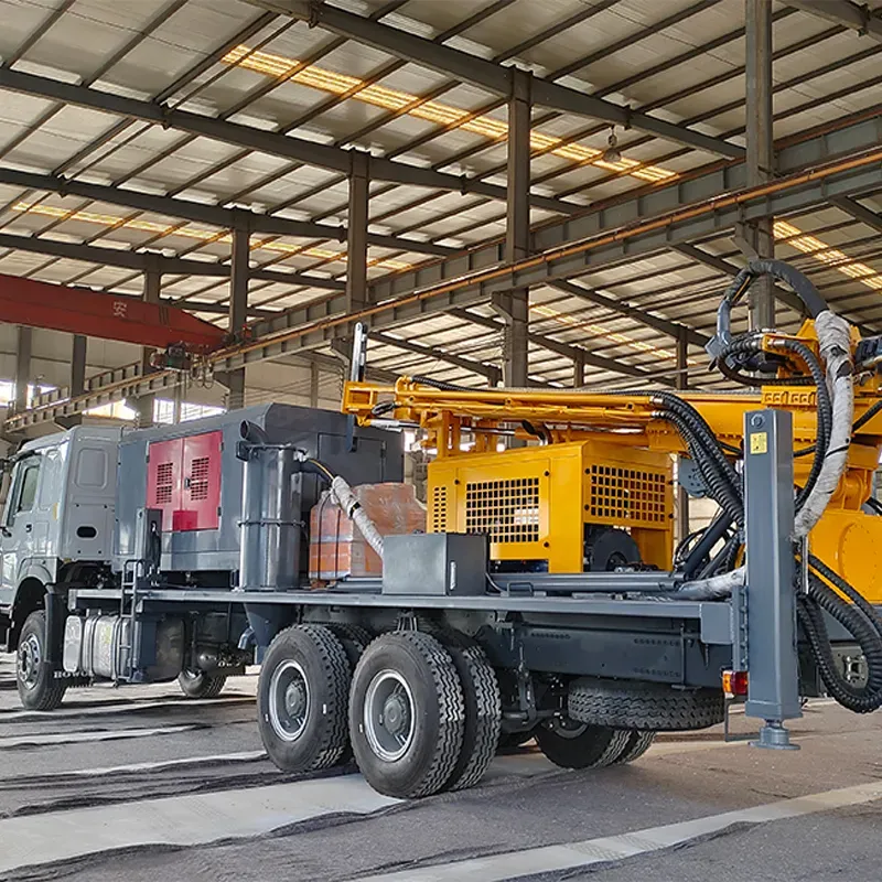 Reverse Circulation Pneumatic Exploration Sampling RC Drilling Rig